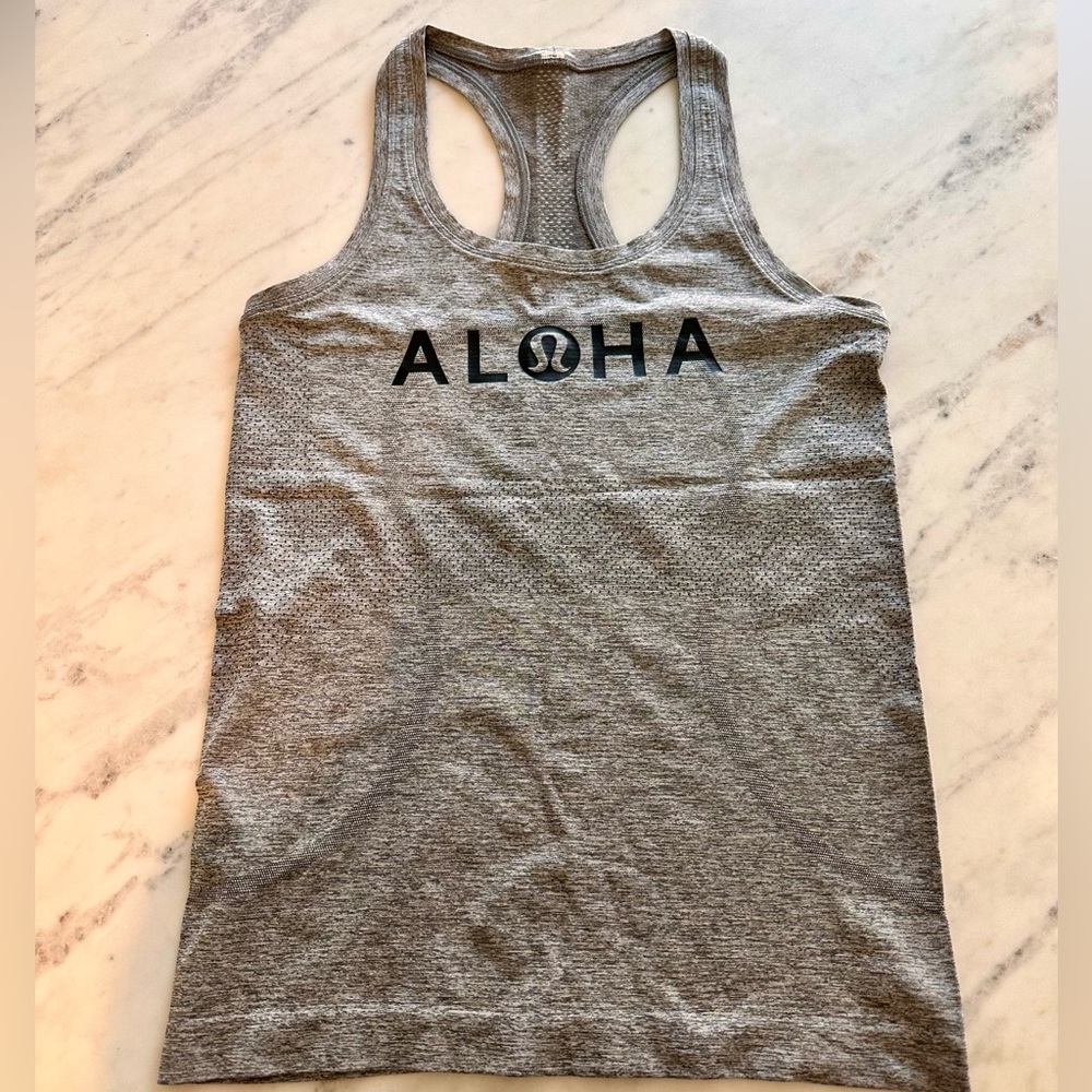 Lululemon ALOHA Swiftly Racerback Tank Top